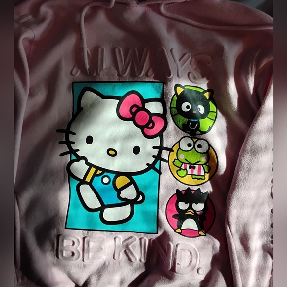 COPY - Hello Kitty - Pink Graffic Hoodie - Picture 2 of 4